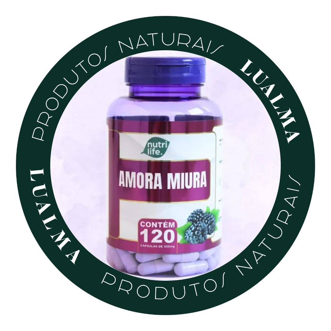 AMORA MIURA NUTRILIFE 500mg - 120 CÁPSULA