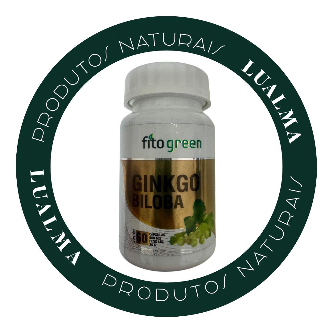 GINKGO BILOBA FITOGREEN- 500mg - 60CÁPSULAS