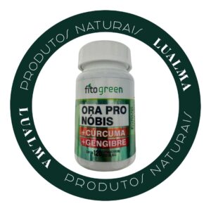 ORA PRO NÓBIS C/CURCUMA + GENGIBRE NINHO VERDE 500mg - 120CÁPSULAS