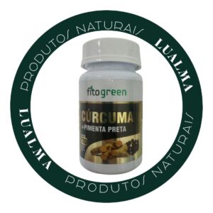 CÚRCUMA + PIMENTA PRETA NINHO VERDE 500mg - 120 CÁPSULAS