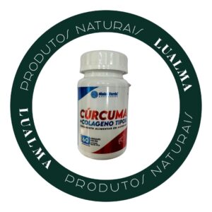 CÚRCUMA + COLÁGENO TIPO 2 NINHO VERDE 500mg - 60 CÁPSULAS