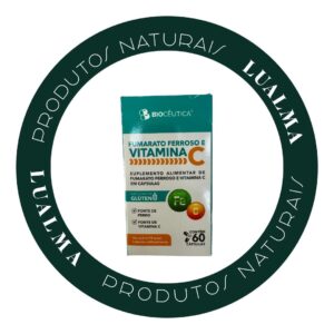 FUMARATO FERROSO E VITAMINA C BIOCÊUTICA - 60CÁPSULAS