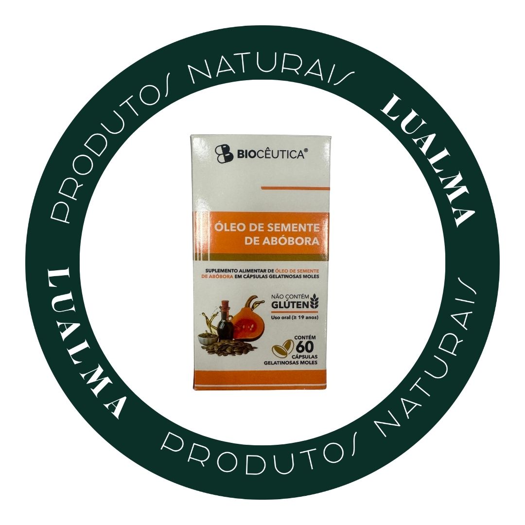 ÓLEO DE SEMENTE DE ABÓBORA BIOCÊUTICA 500mg - 60CÁPSULAS
