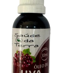ÓLEO DE SEMENTE DE UVA SAÚDE DA TERRA 30ml