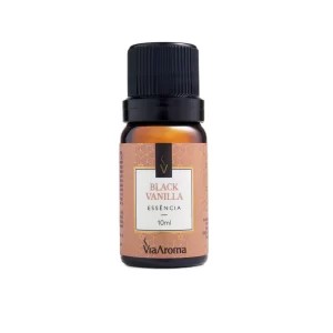 ESSÊNCIA VIA AROMA 10ML CLASSICA BLACK VANILLA