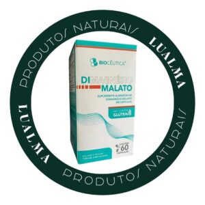 DIMAGNÉSIO DE MALATO BIOCÊUTICA 300mg - 60CÁPSULAS