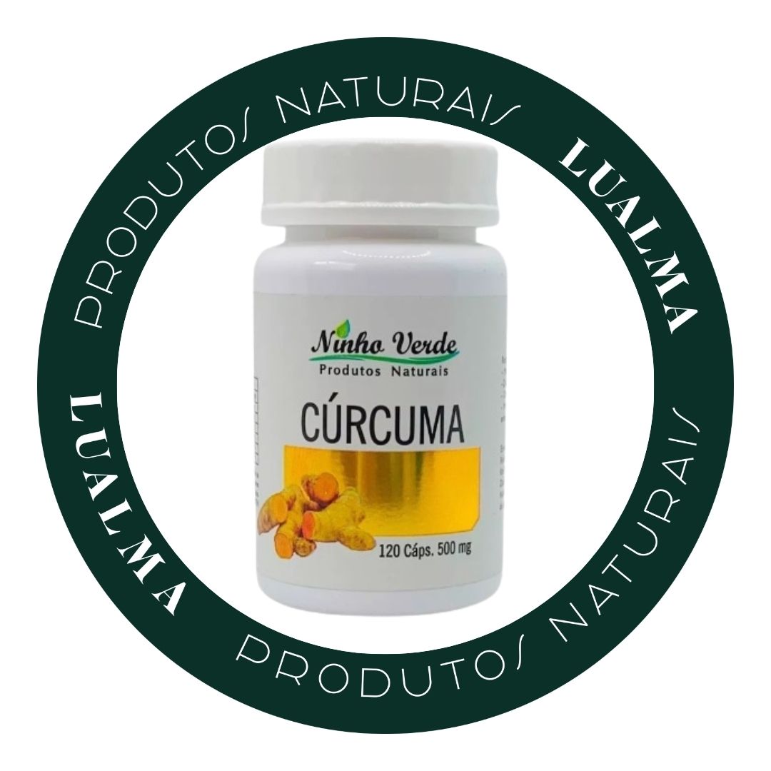 CÚRCUMA NINHO VERDE 500mg - 120 CÁPSULAS