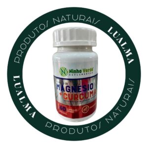 CLORETO DE MAGNÉSIO + CÚRCUMA NINHO VERDE 500mg - 60 CÁPSULA