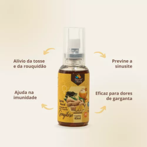 PRÓPOLIS SPRAY GENGIBRE FAUNA E FLORA - 35ml