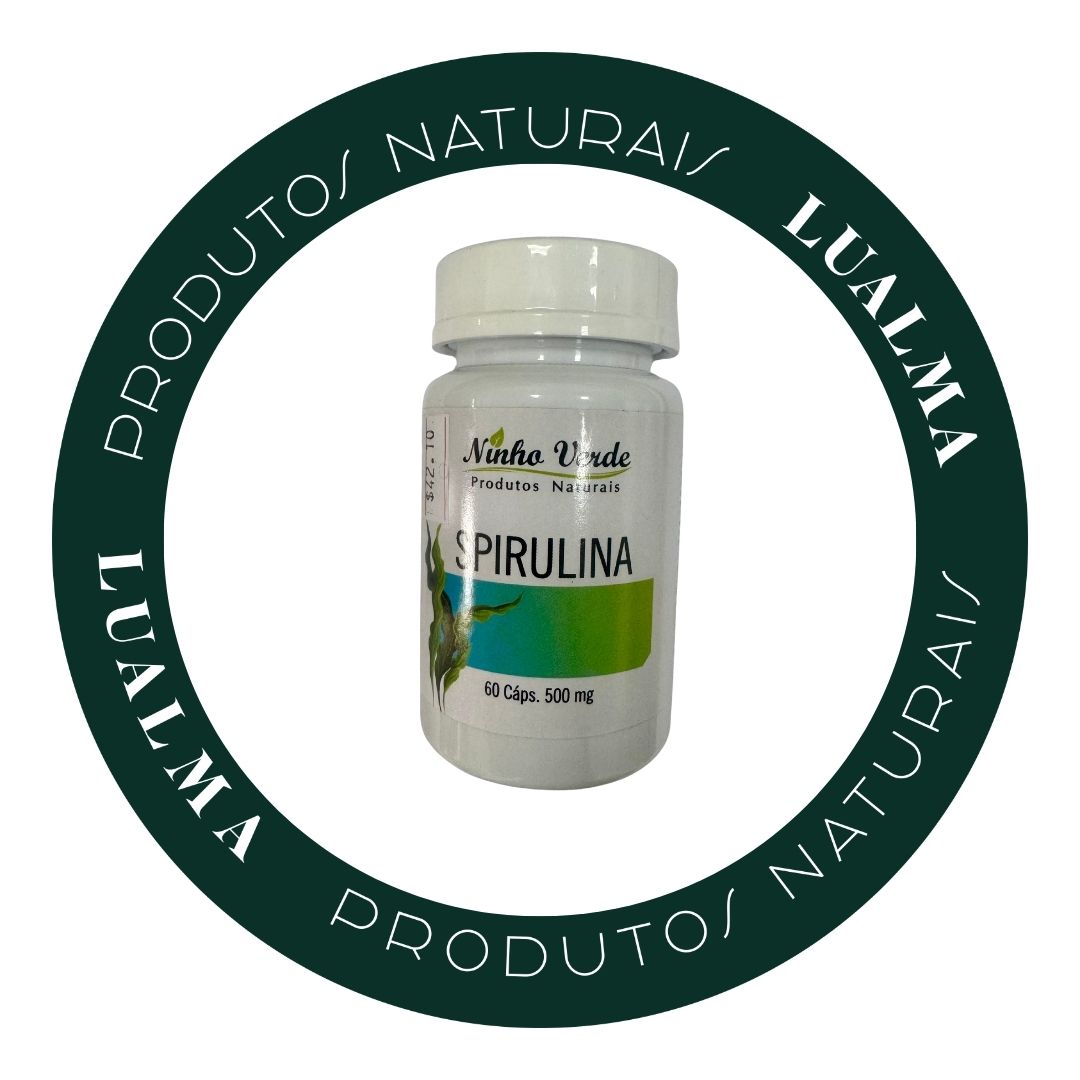 SPIRULINA NINHO VERDE 500mg - 60CÁPSULAS