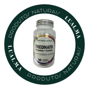 TREONATO MAG TREONINA 600mg FLORA NATIVA DO BRASIL -60CÁPS