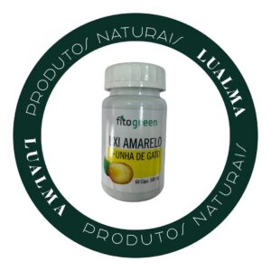 UXI AMARELO + UNHA DE GATO NINHO VERDE 500mg - 60CÁPSULAS