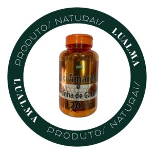 UXI AMARELO + UNHA DE GATO NATUERVAS 500mg - 120CÁPSULAS