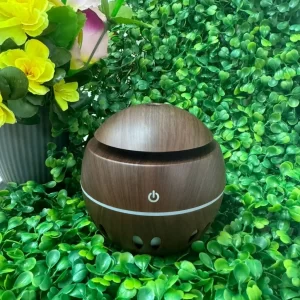 AROMATIZADOR COGUMELO COM FURO MARROM