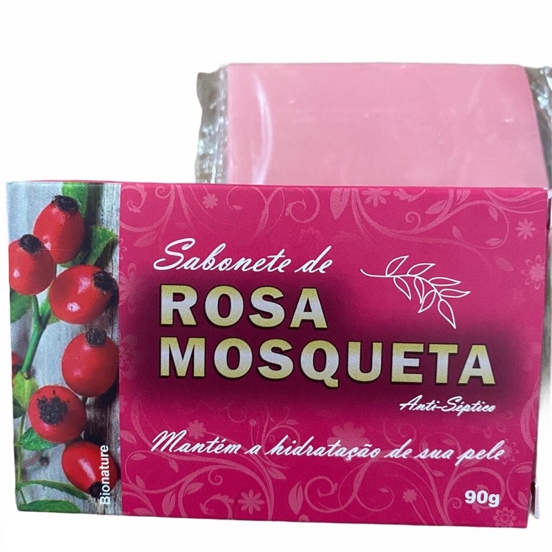 SABONETE DE ROSA MOSQUETA BIONATURE 90G