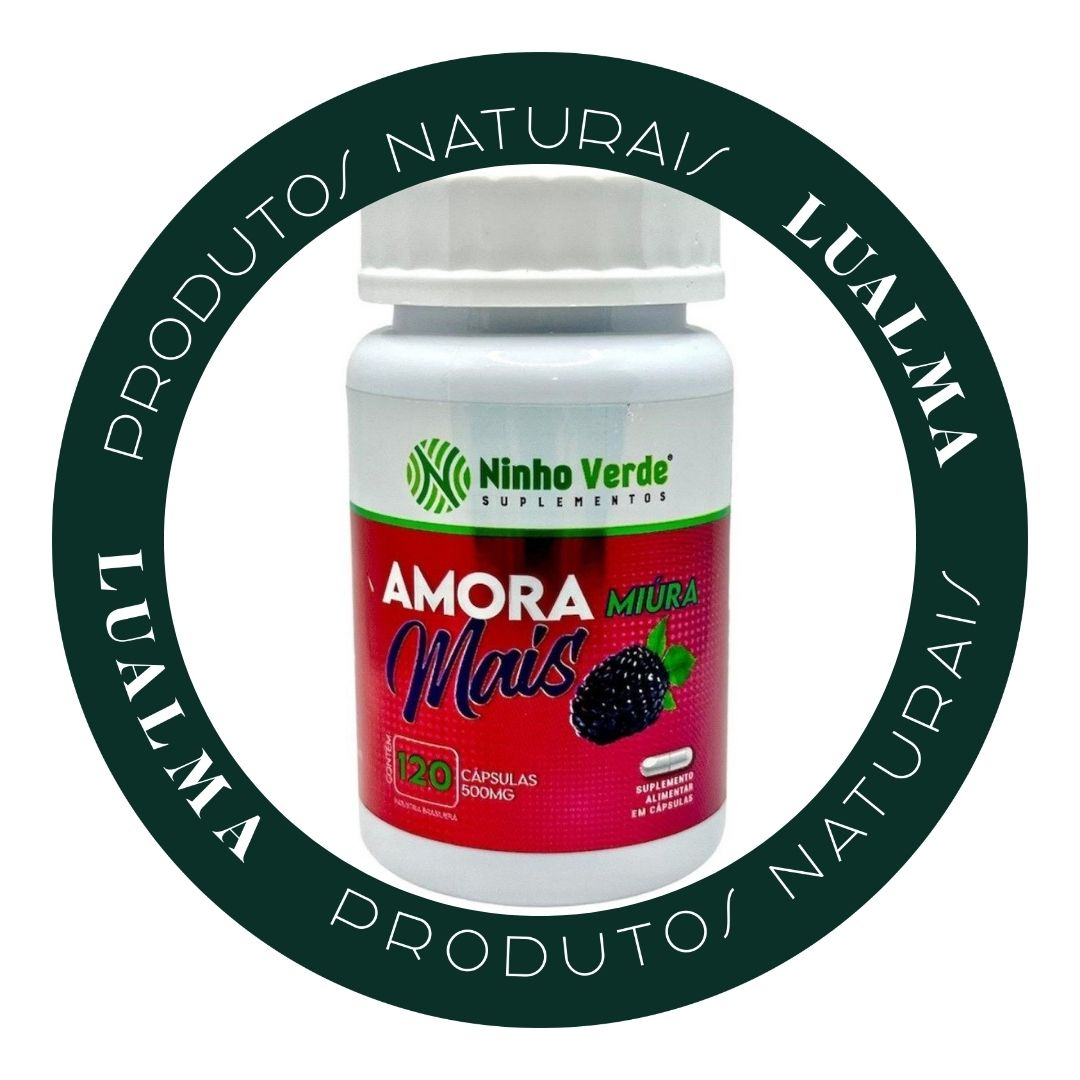 AMORA MIURA NINHO VERDE 500mg – 120 CÁPSULAS