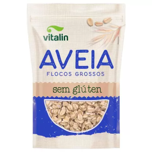 VITALIN FLOCOS AVEIA GROSSO INTEG.S/GLÚTEN 200G