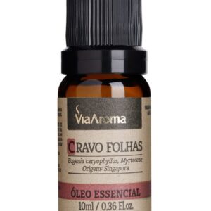 ÓLEO ESSENCIAL DE CRAVO EM FOLHAS VIA AROMA 10ml