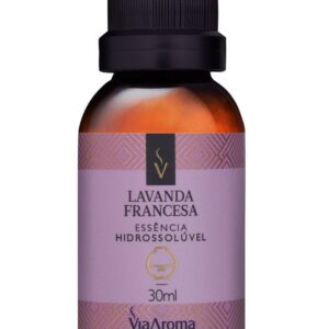 ESSÊNCIA HIDROSSOLUVEL VIA AROMA 30ML CLASSICA LAVANDA FRANCESA