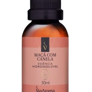 ESSENCIA HIDROSSOLUVEL VIA AROMA 30ML CLASSICA MACA COM CANELA