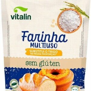 VITALIN FARINHA MULTIUSO INTEG.S/GLÚTEN 500G