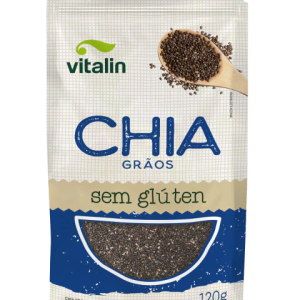 VITALIN GRAOS CHIA INTEG.S/GLÚTEN 120G