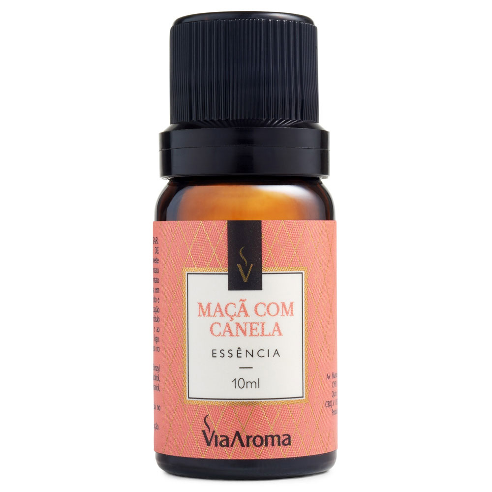 ESSENCIA VIA AROMA 10ML CLASSICA MACA C/ CANELA
