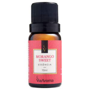 ESSENCIA VIA AROMA 10ML CLASSICA MORANGO SWEET
