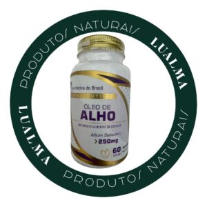 ÓLEO DE ALHO 60CÁPSULAS 250mg - FLORA NATIVA DO BRASIL