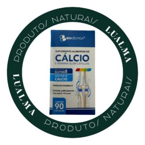 CÁLCIO E VITAMINA D3 90CÁPSULAS - BIOCEUTICA