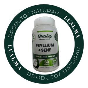 PSYLLIUM + SENE 60CAPS 1200mg QNUTRI