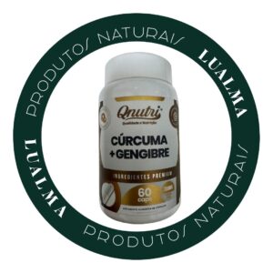 CÚRCUMA + GENGIBRE 60CAPS 700mg QNUTRI