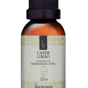 ESSENCIA HIDROSSOLUVEL VIA AROMA 30ML CLASSICA CAPIM LIMAO