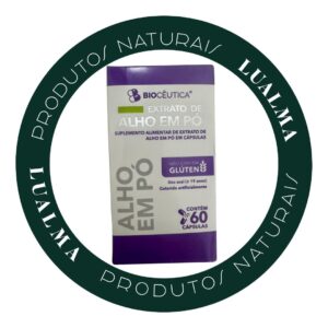 EXTRATO DE ALHO EM PÓ 60CÁPSULAS BIOCÊUTICA