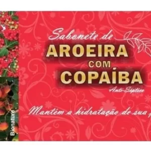 SABONETE DE AROEIRA COM COPAÍBA BIONATURE 90G