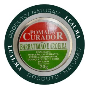 POMADA CURADOR BARBATIMÃO E AROEIRA 20G