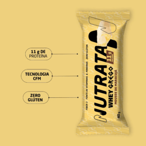 NUTRATA WHEY GREGO BAR MOUSSE DE MARACUJÁ