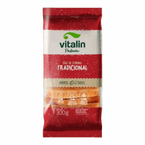 PAO DE FORMA TRADICIONAL S/G - 300G VITALIN