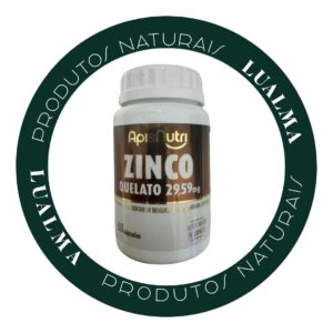 ZINCO QUELATO 29,59mg APISNUTRI 60CPAS