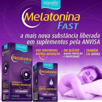 EQUALIV MELATONINA FAST EM GOTAS 30ML