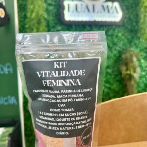 KIT VITALIDADE FEMININA (VEM COM 200g)