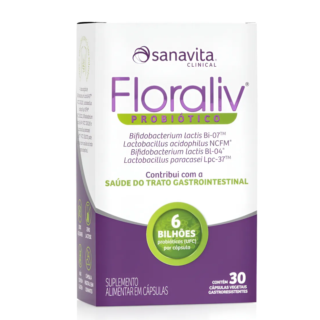 FLORALIV PROBIOTICO - BLISTER 30 CÁPSULAS