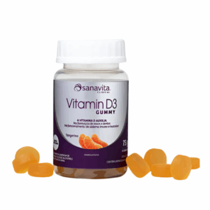 VITAMINA D3 GUMMY - TANGRINA - 30 CÁPSULAS