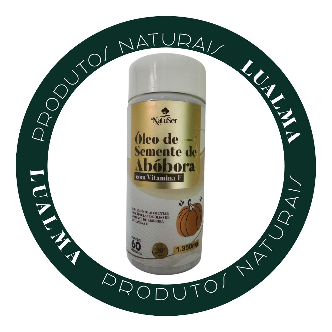 ÓLEO DE SEMENTE DE ABÓBORA 60CAPSULAS 1.350mg NATUSER