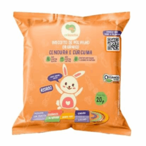 CRILANCHA BISCOITO DE POLVILO 20G ORG. CENOU. CURC.