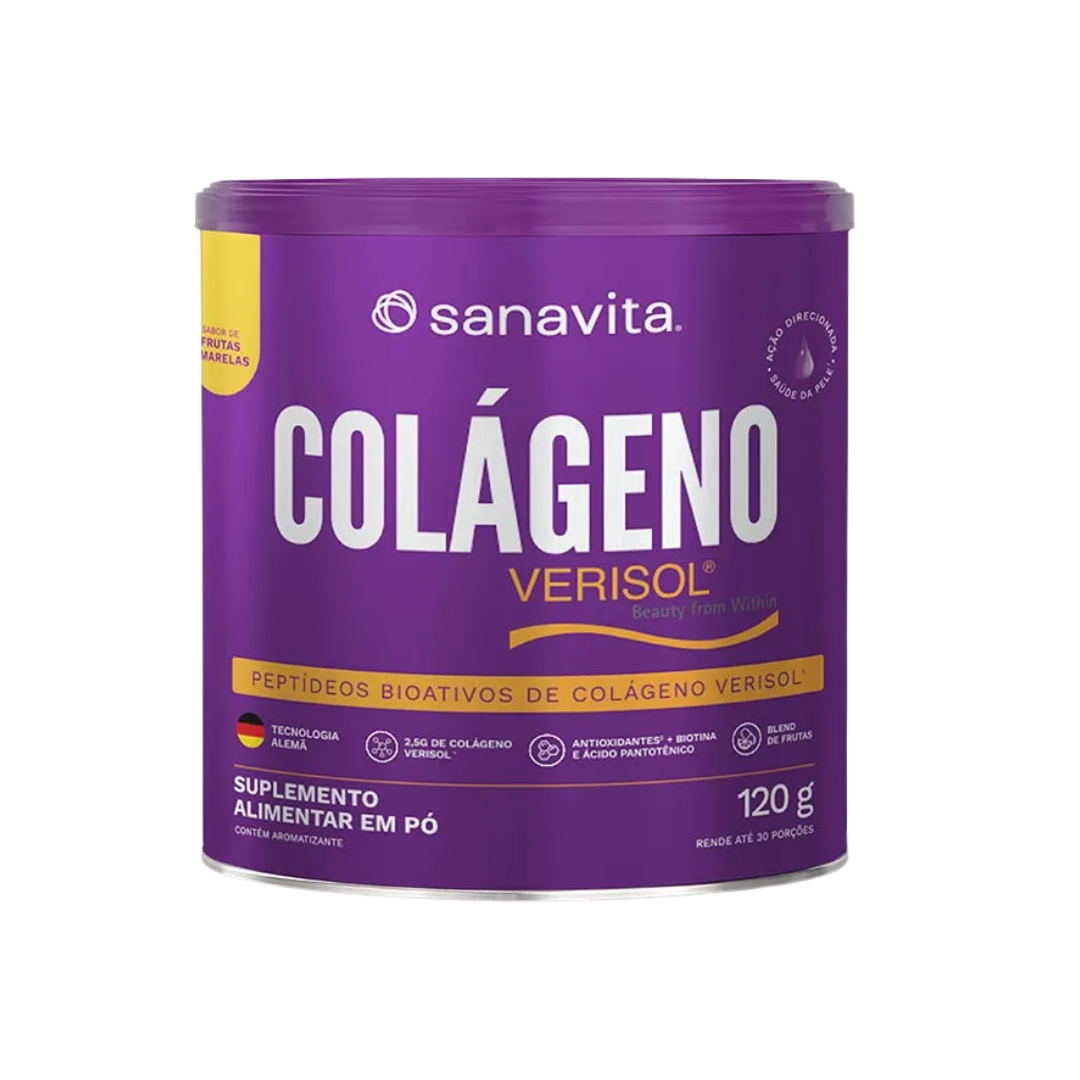COLÁGENO VERISOL - FRUTAS AMARELAS - LATA 120g