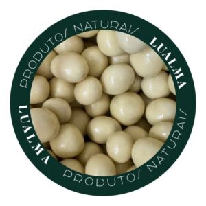 DRAGEADO DE BANANA CHOCOLATE BRANCO ZERO AÇUCAR (100g)
